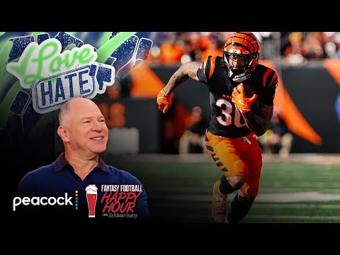 Chase Brown, RJ Harvey are top fantasy RBs in Week 18 | Fantasy Football Happy Hour | NFL on NBC