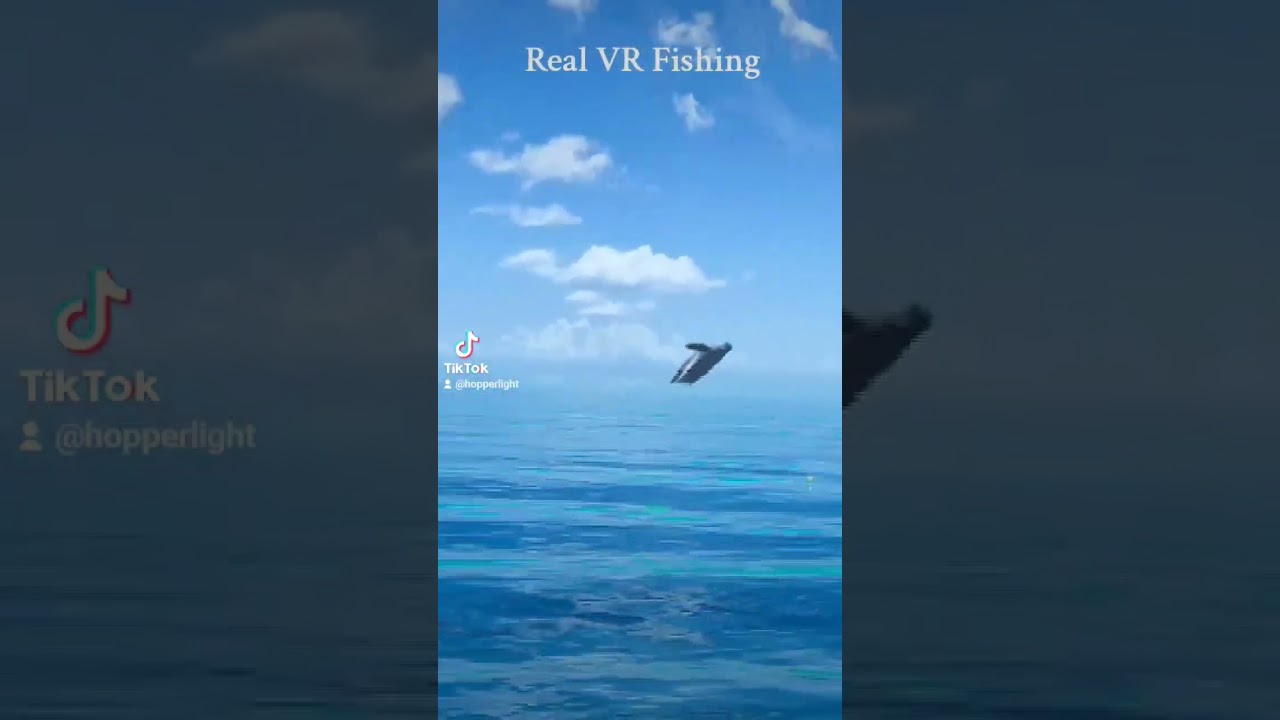 playing some Real VR Fishing on my Meta Quest 3