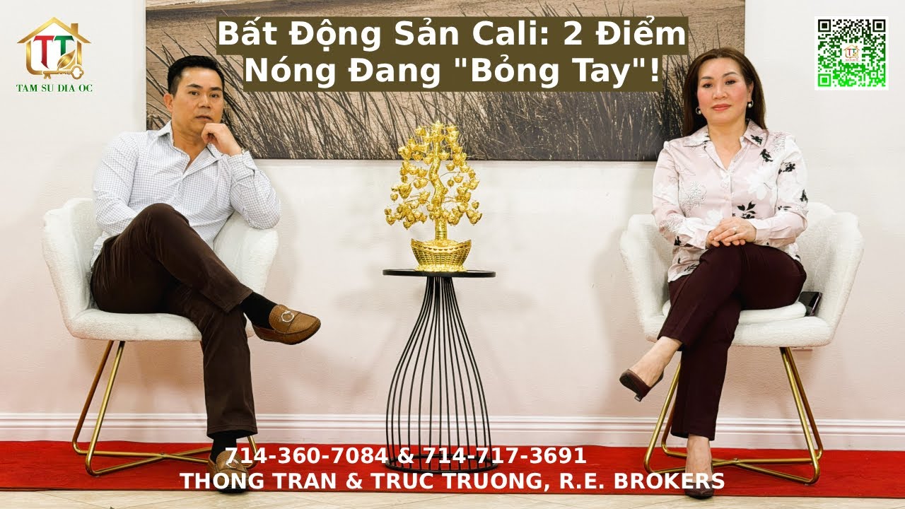 Недвижимость в Калифорнии: 2 самых перспективных региона! - Тонг Тран и Трук Труонг, брокеры по н...