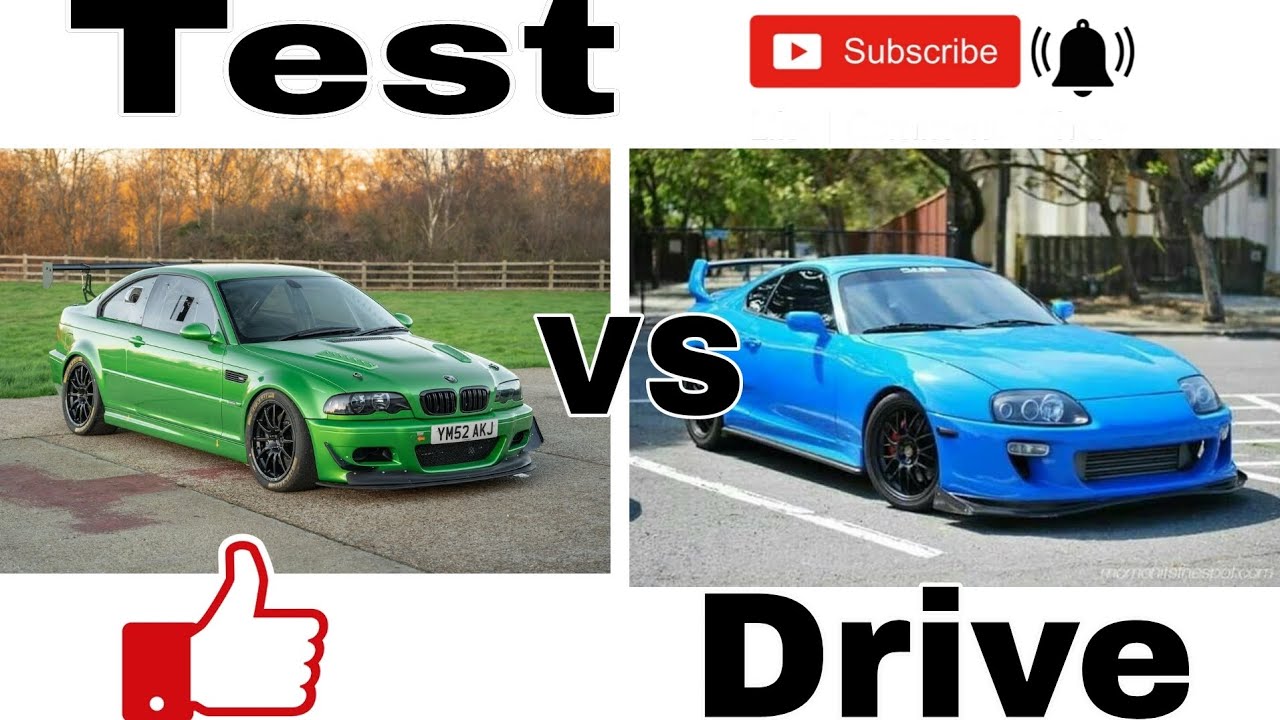 Supra vs BMW M3 E46// CAR Drive test// Gameplay#2 - YouTube