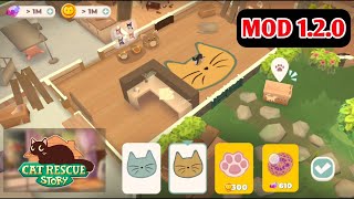 UNLIMITED RESOURCE‼️Cat Rescue Story MOD v1.2.0 APK screenshot 1