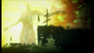 Armin transform into Colossal titan on the ocean of Paradis    | Attack On Titan Final | 進撃の巨人 |
