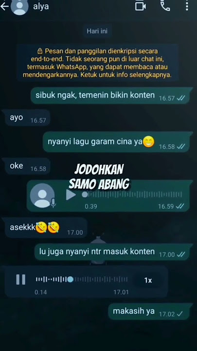 PRESET SUARA VN DJ BUDAK CIAMIS KULIAH DI PALEMBANG (GARAM CINA) VERSI CEWE