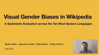 Visual Gender Biases in Wikipedia: A Systematic Evaluation across the Ten Most Spoken Languages