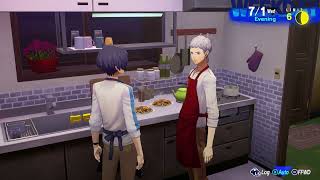 Persona 3 Reload - 7/1 Wed | Help Akihiko Sanada Cook Pork Liver Stir Fry at Dorms Gameplay | XSX