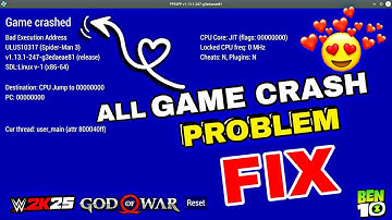 PPSSPP Fix Games Crash Problem | SOLUTION!
