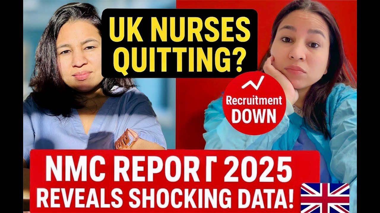 😱 UK Nurses Quitting? NMC Report 2025 Reveals It All! NHSNursing 