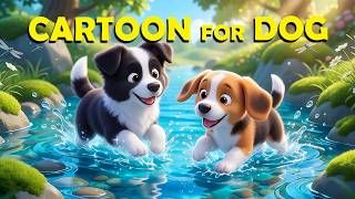Dog Cartoon🐶in Colors They Can See!🐕 Healing Music for Dogs 🎵 Dog TV🐶 Ease Anxiety screenshot 2