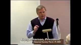 Greg Peterson (2001) Announcing Robert H. Jackson Center