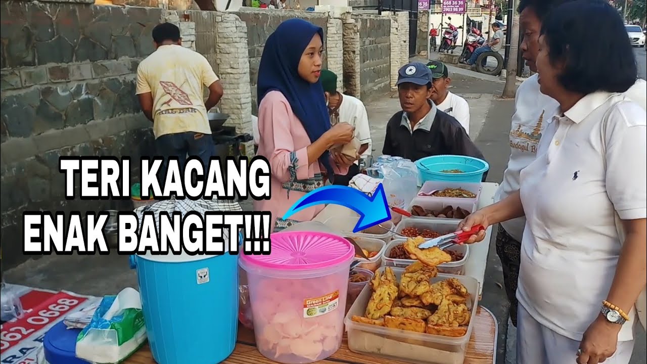 NASI PAKAI TERI KACANG??? SUDAH ENAK BANGET!!!