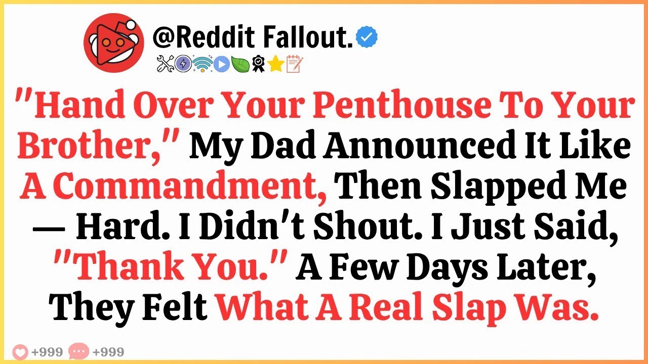 My Father Said ‘Hand Over Your Penthouse To Your Brother ’ Then Slapped Me In Front Of 210 Guests