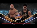 مباريات الأحلام 1# رومان راينز vs جولد بيرج  لعبة المصارعة الحرة WWE 2k 17 #