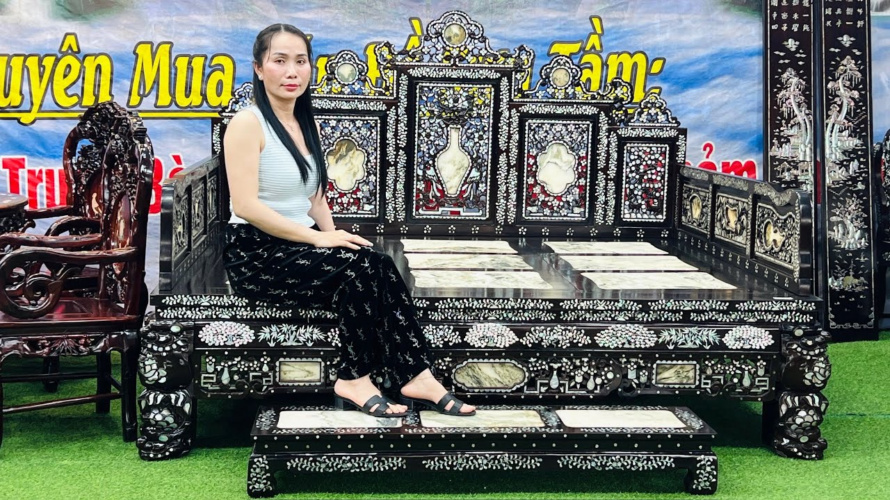 Đồ Xưa Cũ 13/1 Mỹ Lan chào bán Sạp 3 Thành, Bộ Trúc Trắc, Đồng Hồ Tạ Lê, Tam Đa, Tủ Thờ Ông Địa