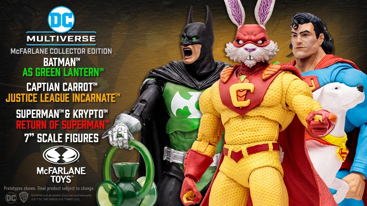 NEW DC Multiverse™ McFarlane Collector Edition Wave3 (3) 7" Figures | Action Figure Showcase