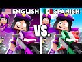 Purple Girl but it&#39;s English vs Spanish.