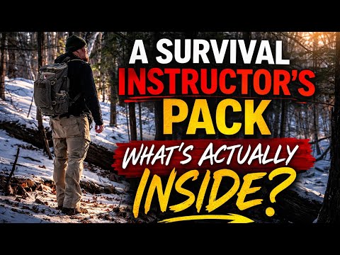 What a Survival Instructor Actually Carries in His Pack