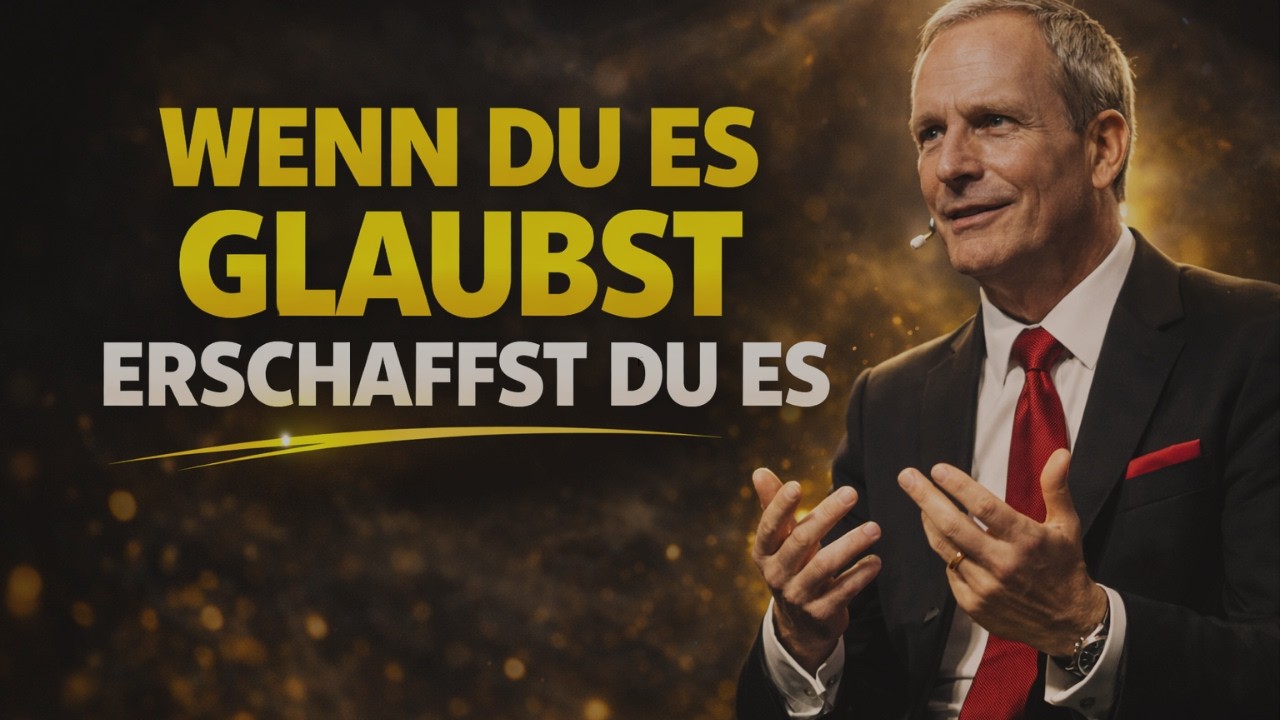 Wenn du es glaubst, ERSCHAFFST DU ES. Punkt | Bodo Schafer