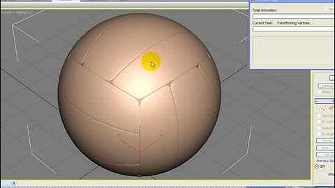 Realistic Volley Ball in 3DS Max 2011