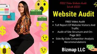 Website Audit | FREE Website Video Analysis And Report!!!
