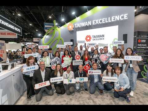 Taiwan Excellence at Automate 2026 Highlights | Taiwan Excellence 台灣精品