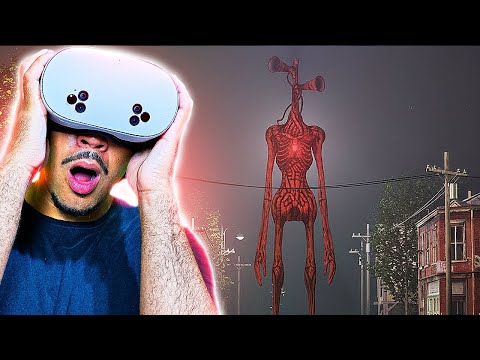 VIREI O SIREN HEAD E DESTRUÍ A CIDADE EM 360° VR