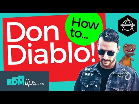 How make DON DIABLO Style…Tutorial + FREE download!