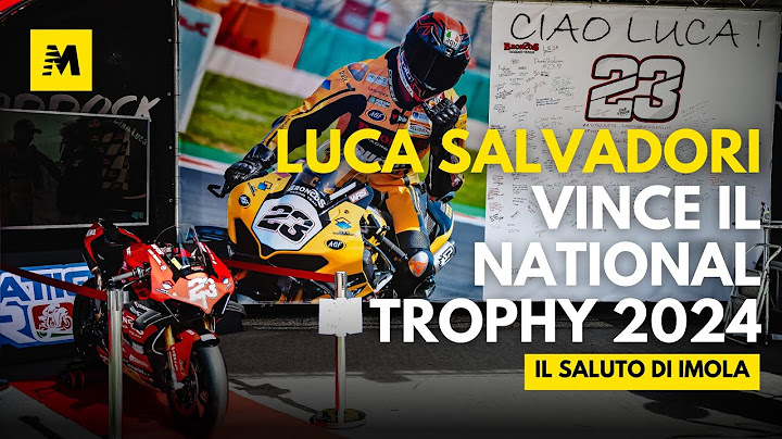 IMOLA saluta Luca Salvadori: l'ultimo giro della sua Panigale