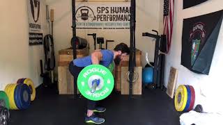 Snatch Grip Floor Row | GPS Human Performance