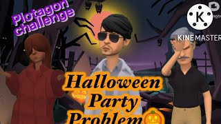 #PlotagonHalloween2022 The Halloween Party Problem (I WON)