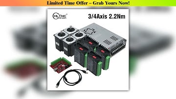Deal HLTNC 3 4 Axis Kit CNC Nema 23 2.2N 82mm Stepper Motor Driver TB6600 DM542 DM556 USB LPT mach3