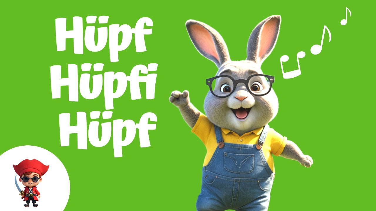 🎵 Hüpf, hüpfi, hüpf – Ein herrliches Hasen Kinderlied für den Sommer | Tonpiraten! 🐰🎶