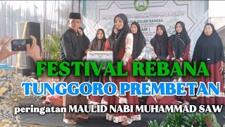 Download Lagu FESTIVAL REBANA TUNGGORO PREMBETAN || PERINGATAN MAULID NABI MUHAMMAD SAW MP3