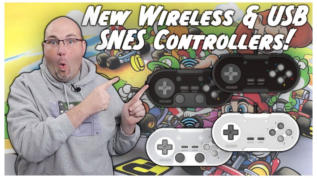 Retro-Bit Legacy 16 Wireless 2.4GHz Controller for Nintendo SNES