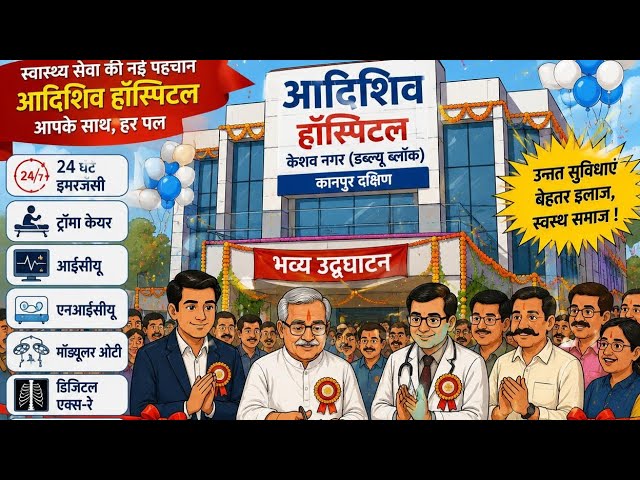 अब कानपुर दक्षिण को मिला हाईटेक मल्टी स्पेशलिटी हॉस्पिटल