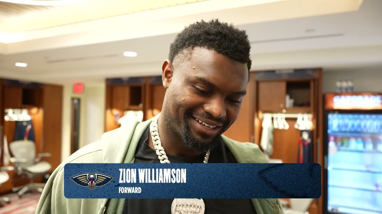 Zion Williamson on gaining rhythm, return to court | Pelicans-Pacers Postgame Interview 12/20/25