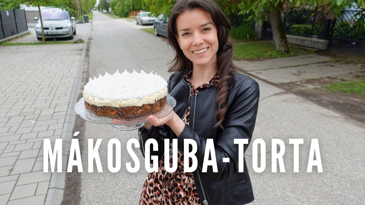 Mákosguba-torta | Habcsókokkal | Nem csak karácsonykor