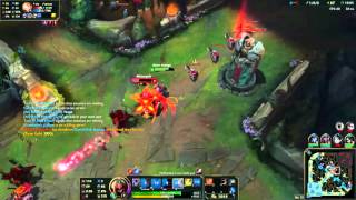 Zed vs. Lux Tower Dive Outplay