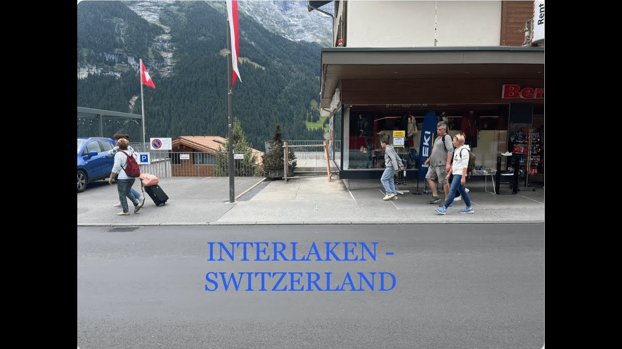 Interlaken Switzerland in Summer
