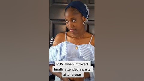 Introvert is this you? 🤣🤣🤣 #youtubeshort #funny #relatable #introvert #party