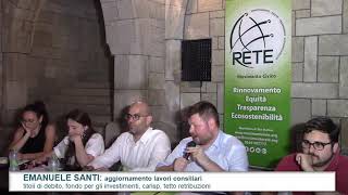 Emanuele Santi- Post Consiglio- Oli Di Debito, Carisp, Tetto Stipendi, Rientro Capitali-200702