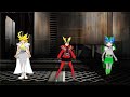 【MMDけもフレ　令ジェネ】魔王組のフレンズの変身シーン