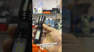 Telescopic Zoom LED Torch 🔥 Only ₹350 | Type-C Fast Charge ⚡