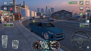 Urban Taxi Simulator 🚖🔥 | Evening City Pickup & Smooth Driving Gameplay screenshot 3