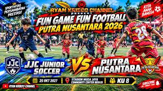 Download lagu 🔥 JJC JUNIOR SOCCER vs PUTRA NUSANTARA! ⚽ DUEL SERU BOCAH BERBAKAT KU 8 | FUN GAME FUN FOOTBALL 2026
