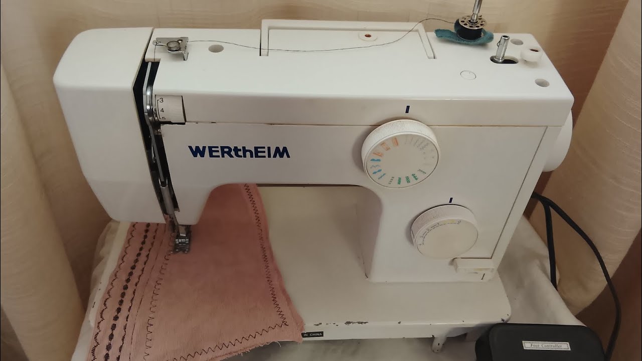 WERthEIM مكينة خياطة وزكزاك 