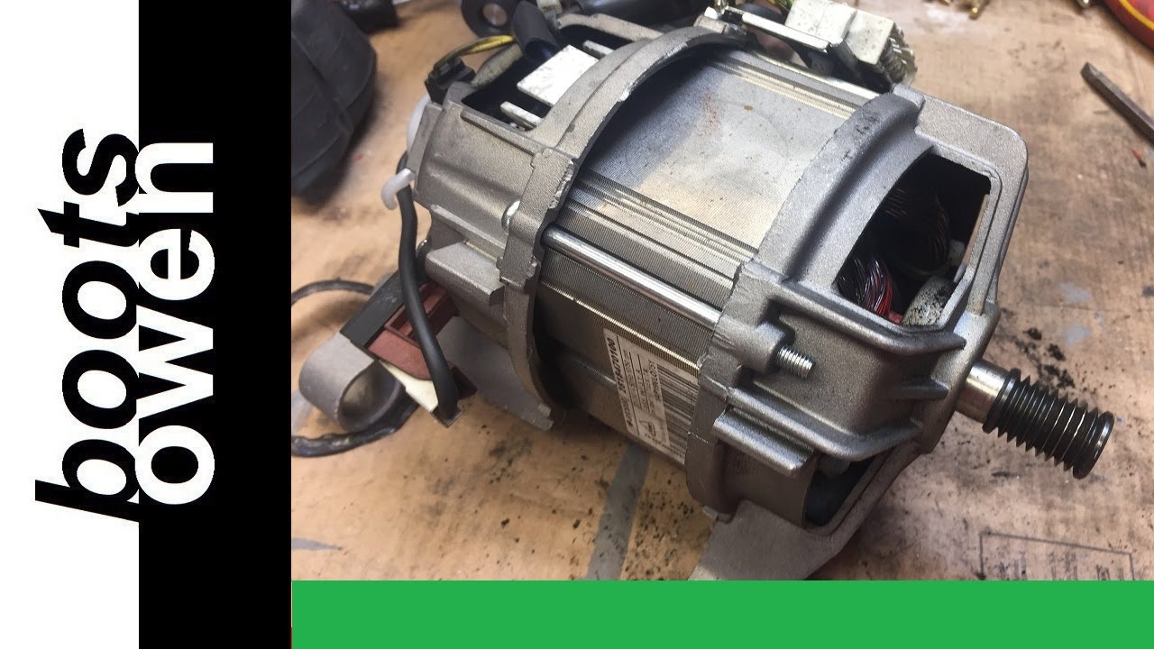 Noisy washing machine motor Beko WM5100W motor investigations Arcelik