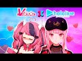 THE BEST PINK HAIR COLLAB W/ CALLIOPE MORI! Hololive x Vshojo
