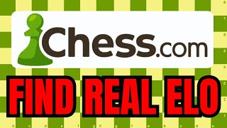 How To Find Your Real Elo In Chess.com (Quick & Easy)
