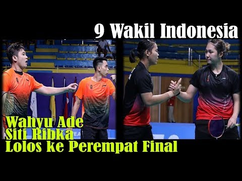 Wahyu Ade dan Siti Ribka Lolos ke Perempat Final