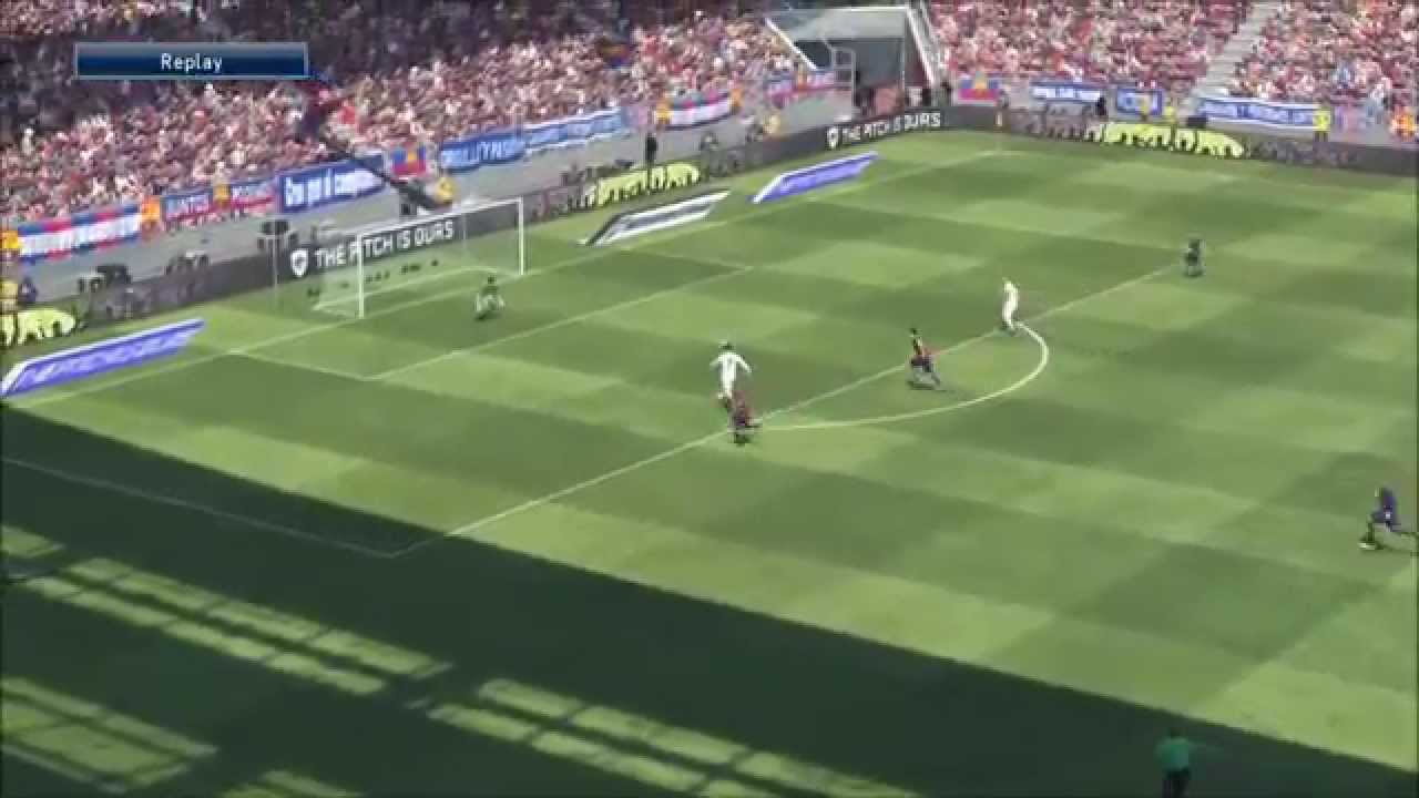 PES 2015 Demo Barcelona x Real Madrid Xbox One Gameplay 1080p